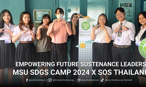 MSU SDGs Camp 2024 Visits SOS Thailand